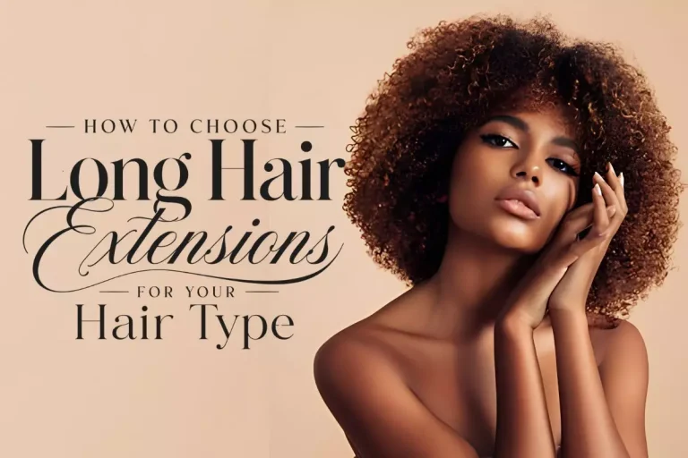 How to Choose Long Hair Extensions for Your Hair Type