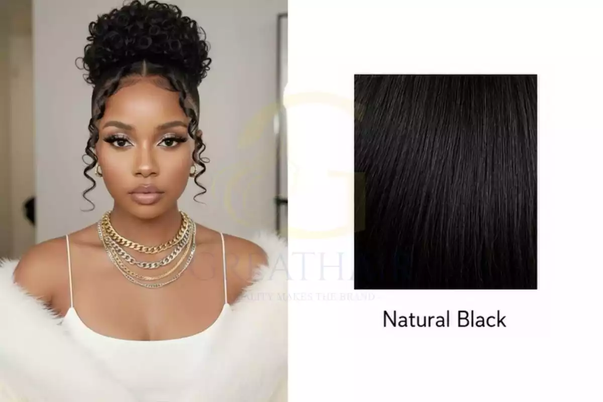 Natural Black Hair Color