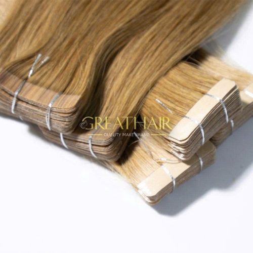 Tape in hair extensions
