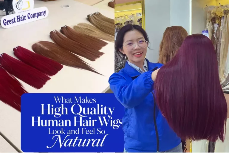 What Makes High Quality Human Hair Wigs Look and Feel So Natural