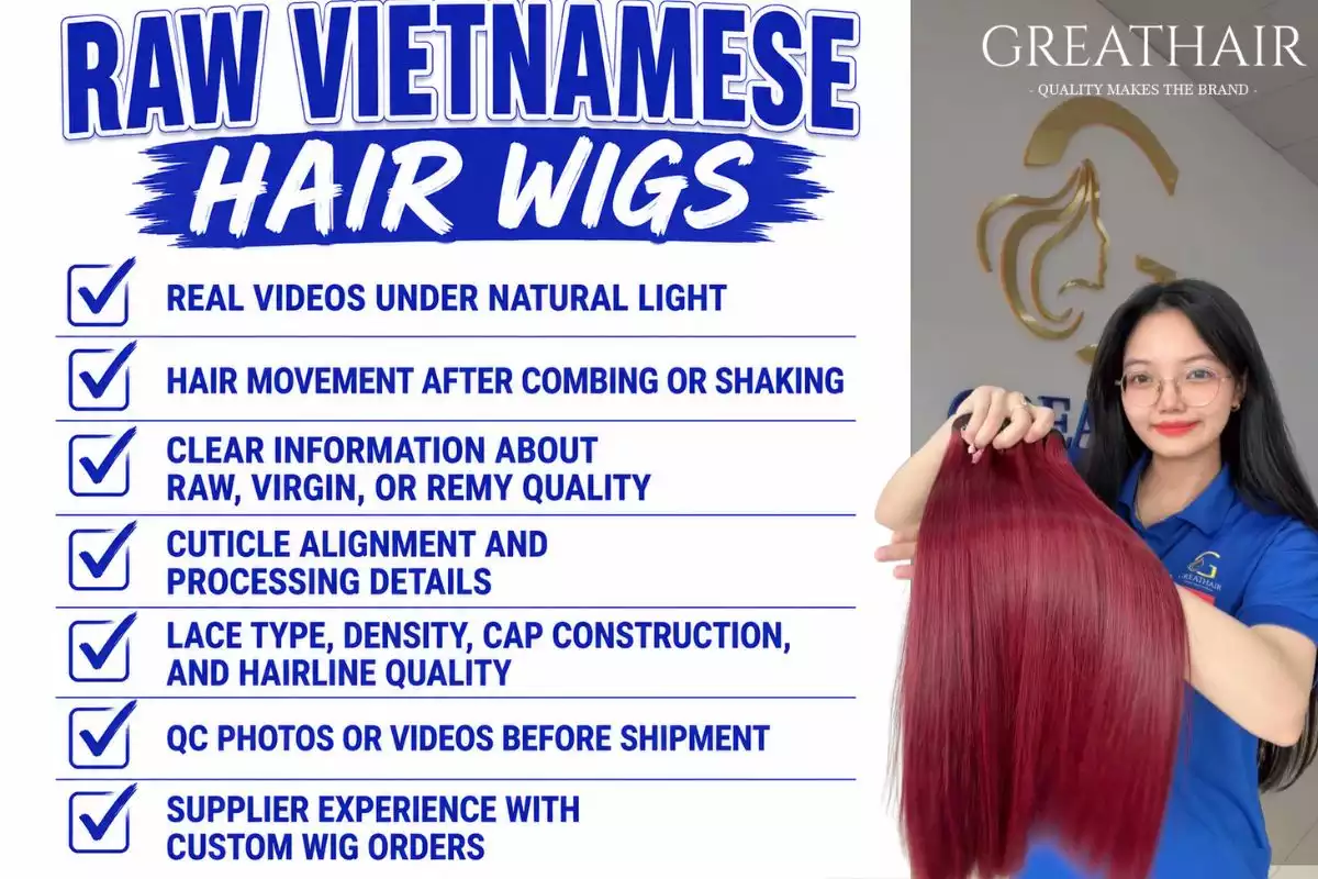 What to Check Before Buying Raw Vietnamese Hair Wigs