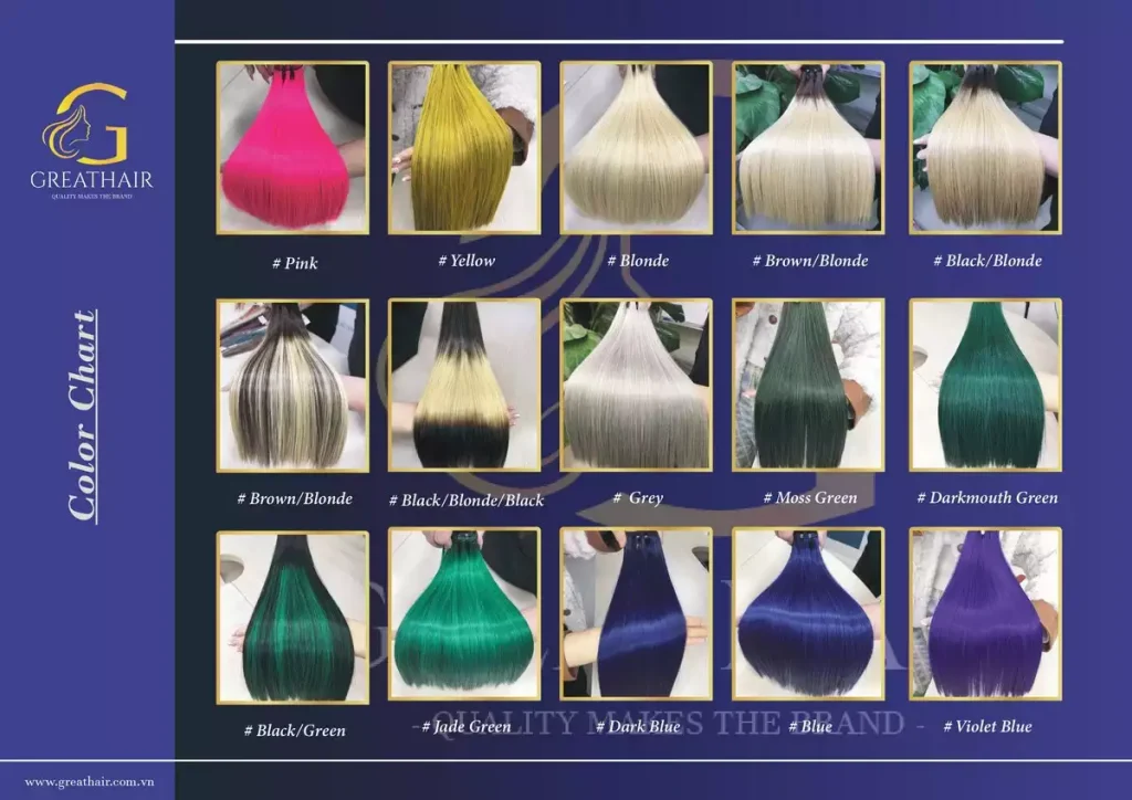 Color chart 1 Brochure