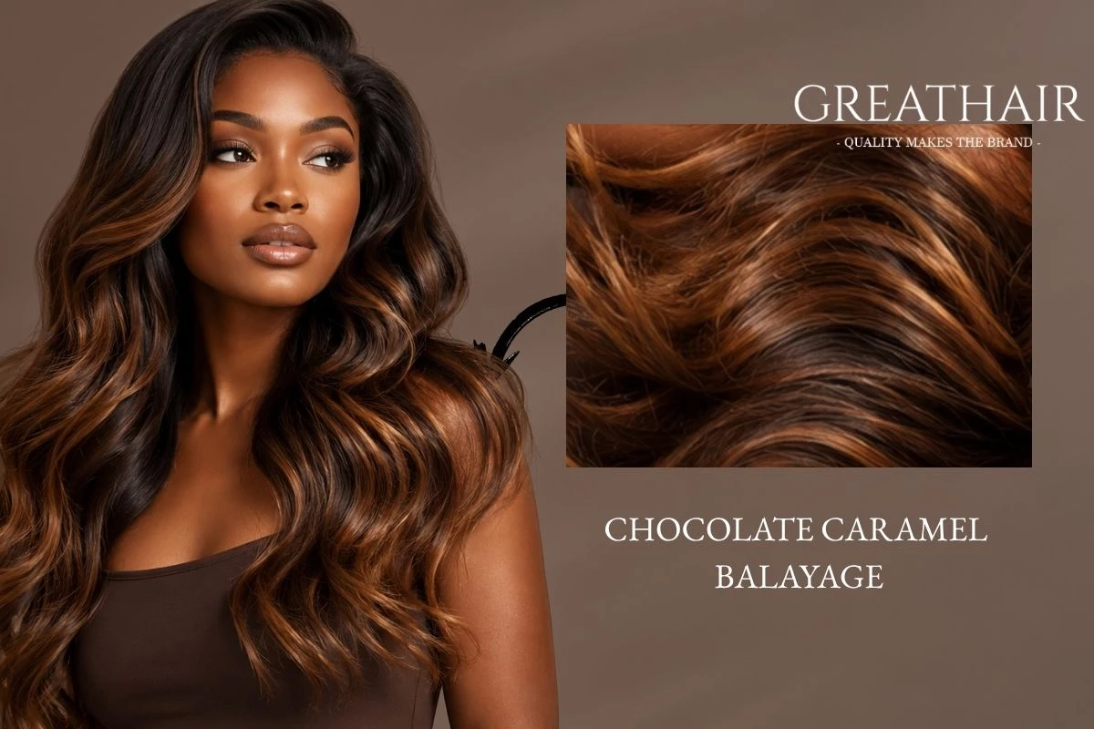 Chocolate Caramel Balayage