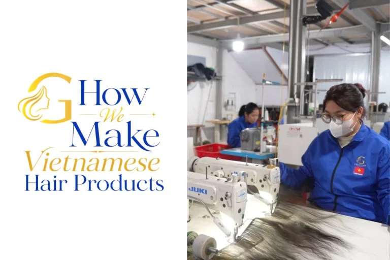 How We Make Vietnamese Hair Products