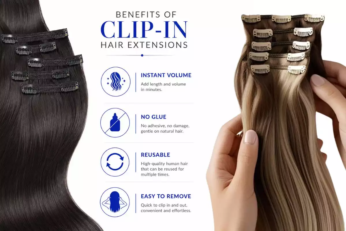 Clip-In Hair Extensions Pros and Cons Before You Buy 3 Pros of Clip-In Hair Extensions