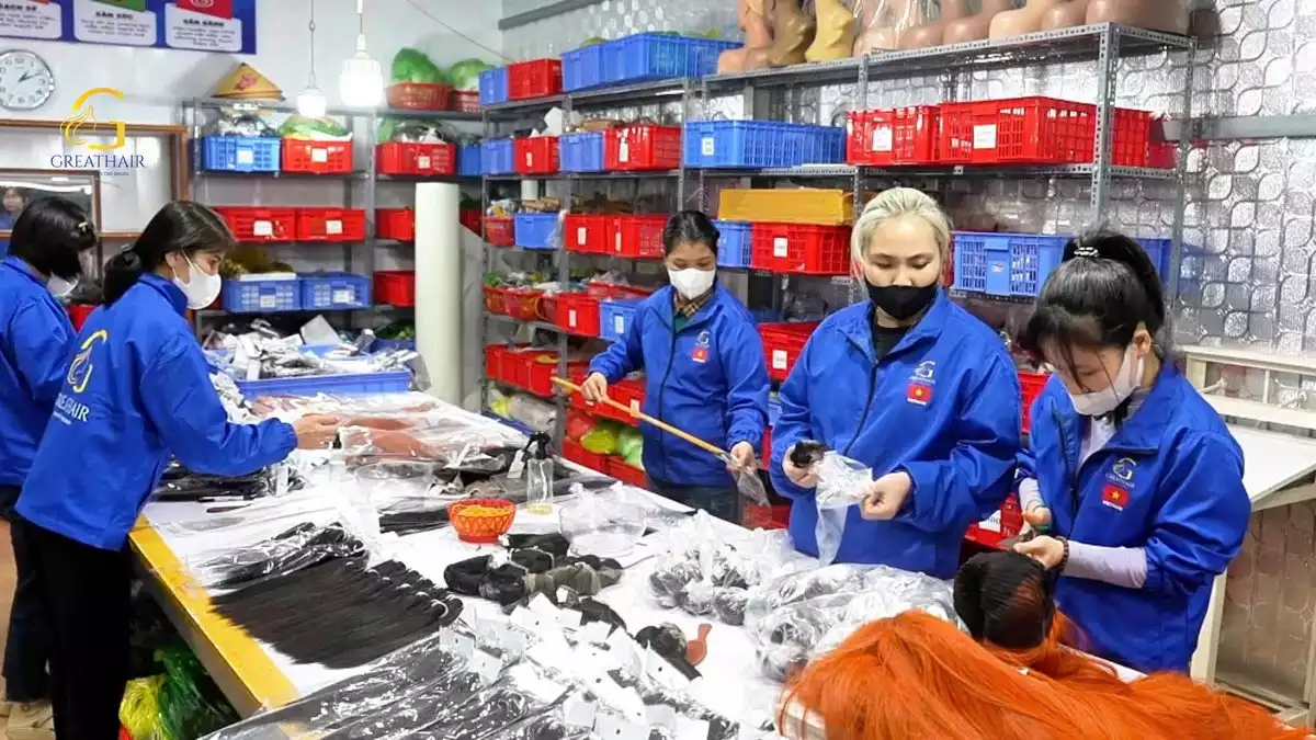 buy quality Vietnamese hair from a wig factory