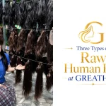 Three Types of Raw Human Hair at GREATHAIR