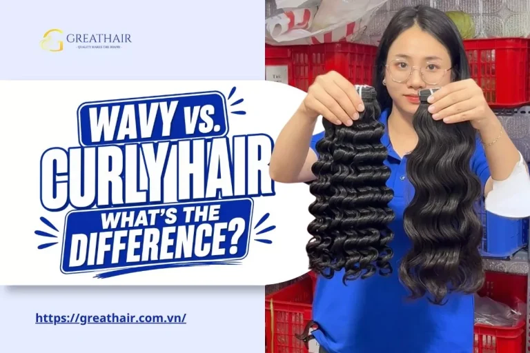 Wavy Hair vs Curly Hair