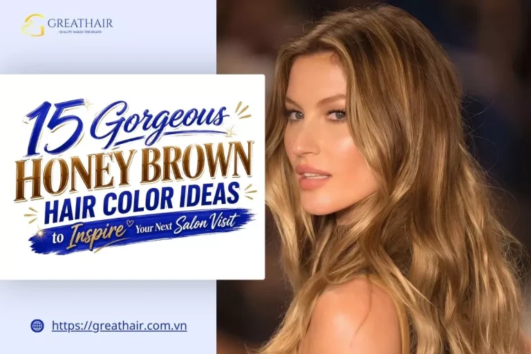 Gorgeous Honey Brown Hair Color