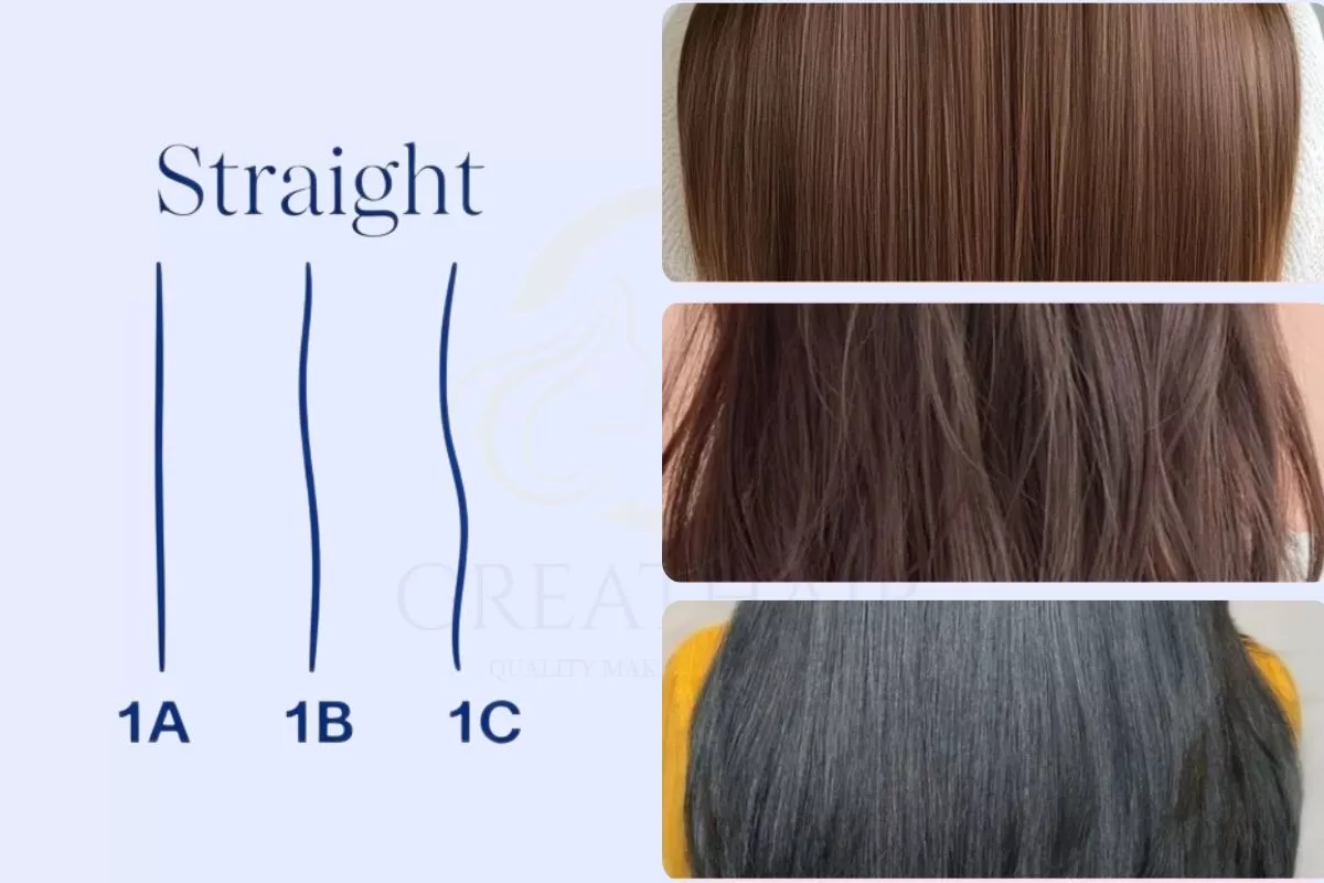 What Is a Hair Texture Chart? The Complete Guide to the 12 Natural Hair Types 4 Type 1 straight hair has no visible wave or curl from root to tip.