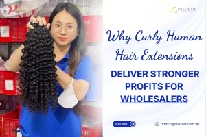 Curly Human Hair Extensions