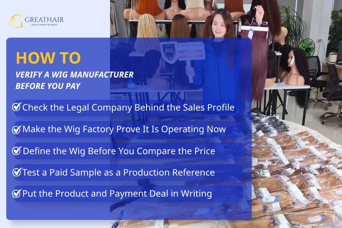 How to Verify a Wig Manufacturer Before You Pay 2 How to Verify a Wig Manufacturer Before You Pay