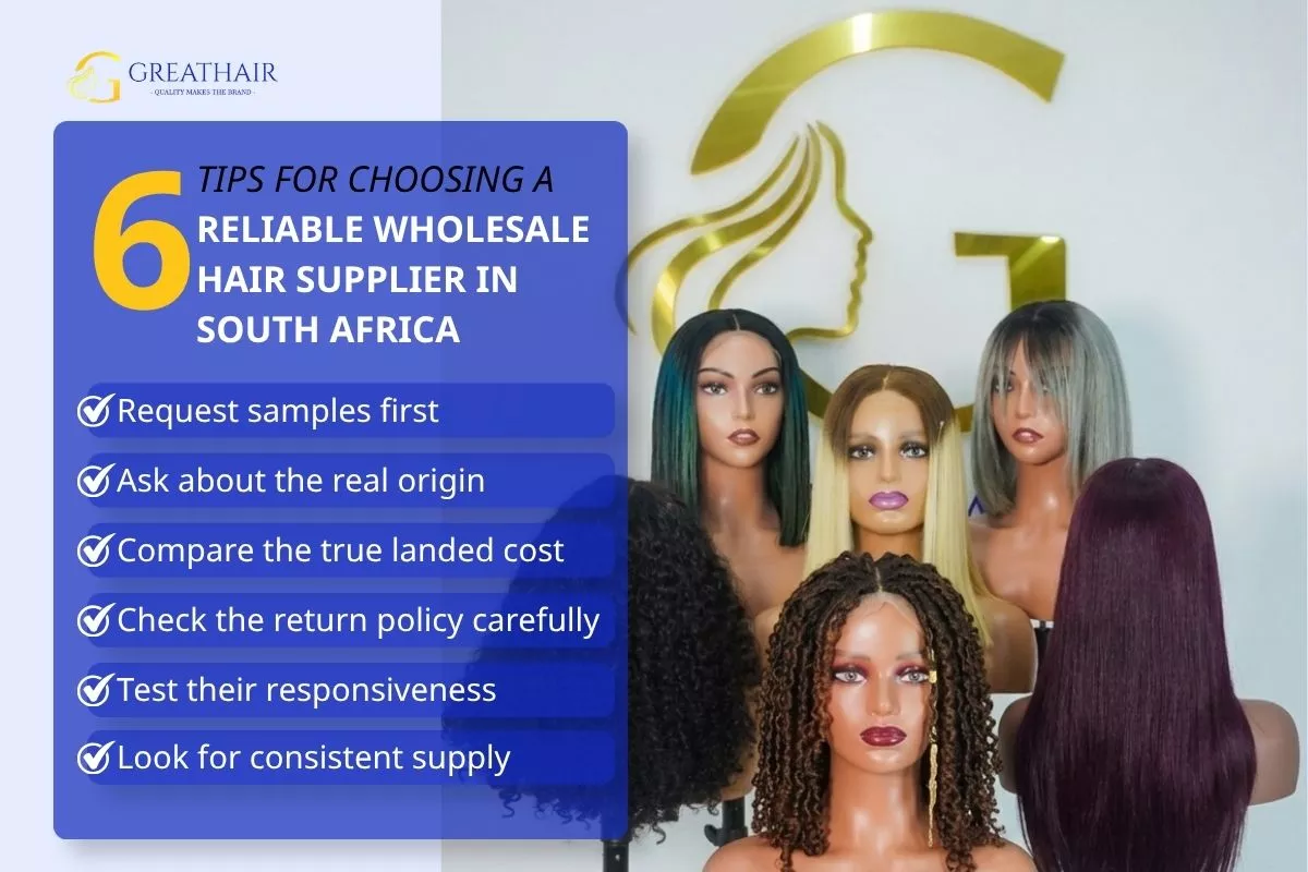 Tip for Wholesale Hair Supplier in South Africa