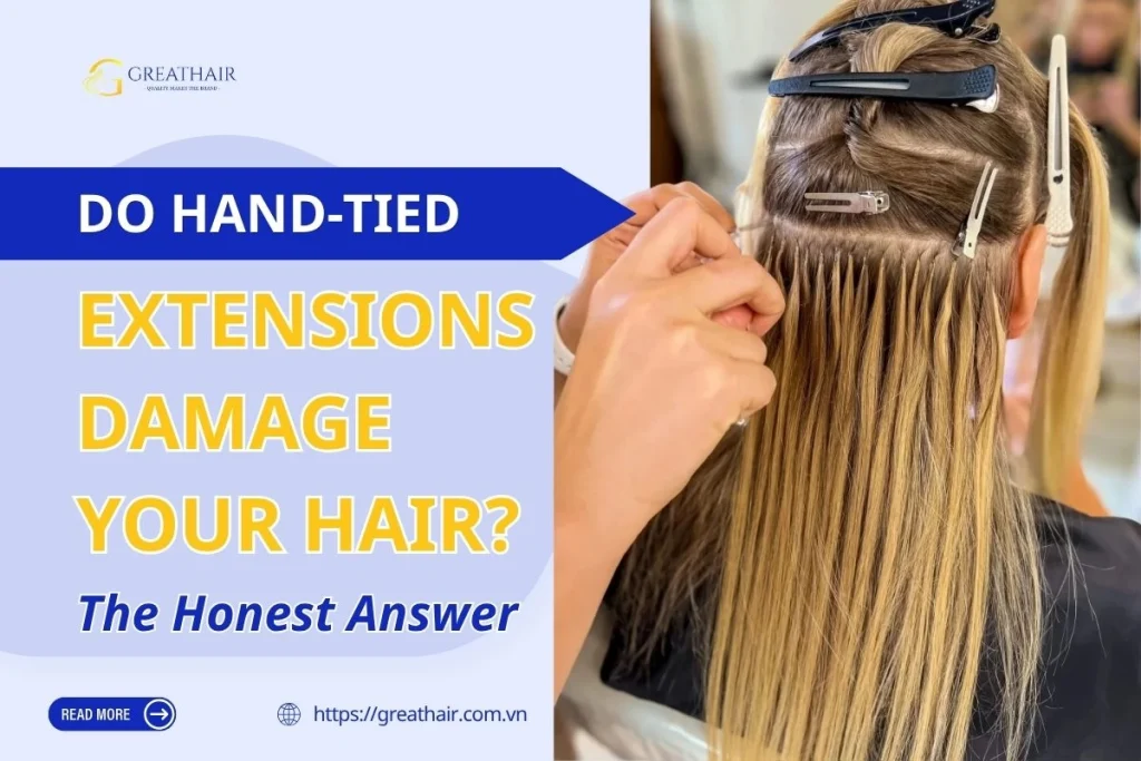 Do Hand-Tied Extensions Damage Your Hair