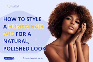 How to Style a Human Hair Wig for a Natural, Polished Look