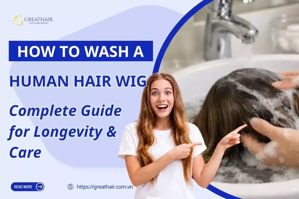 How to Wash a Human Hair Wig | Complete Guide for Longevity & Care