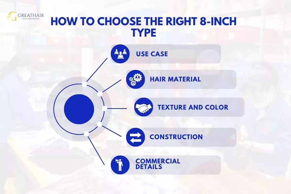 8 Inch Hair Benefits, Price and Where to Buy for Wholesale Buyers 3 How we help buyers choose the right 8 inch specification