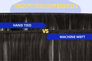 Hand Tied vs Machine Weft