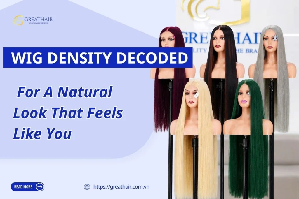 Wig Density Decoded for a Natural Look That Feels Like You
